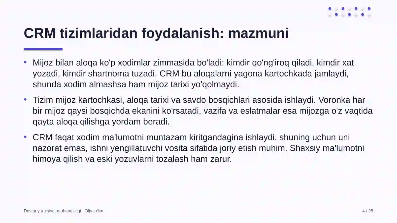Farmatsevtika sanoatida CRM tizimlaridan foydalanish 4