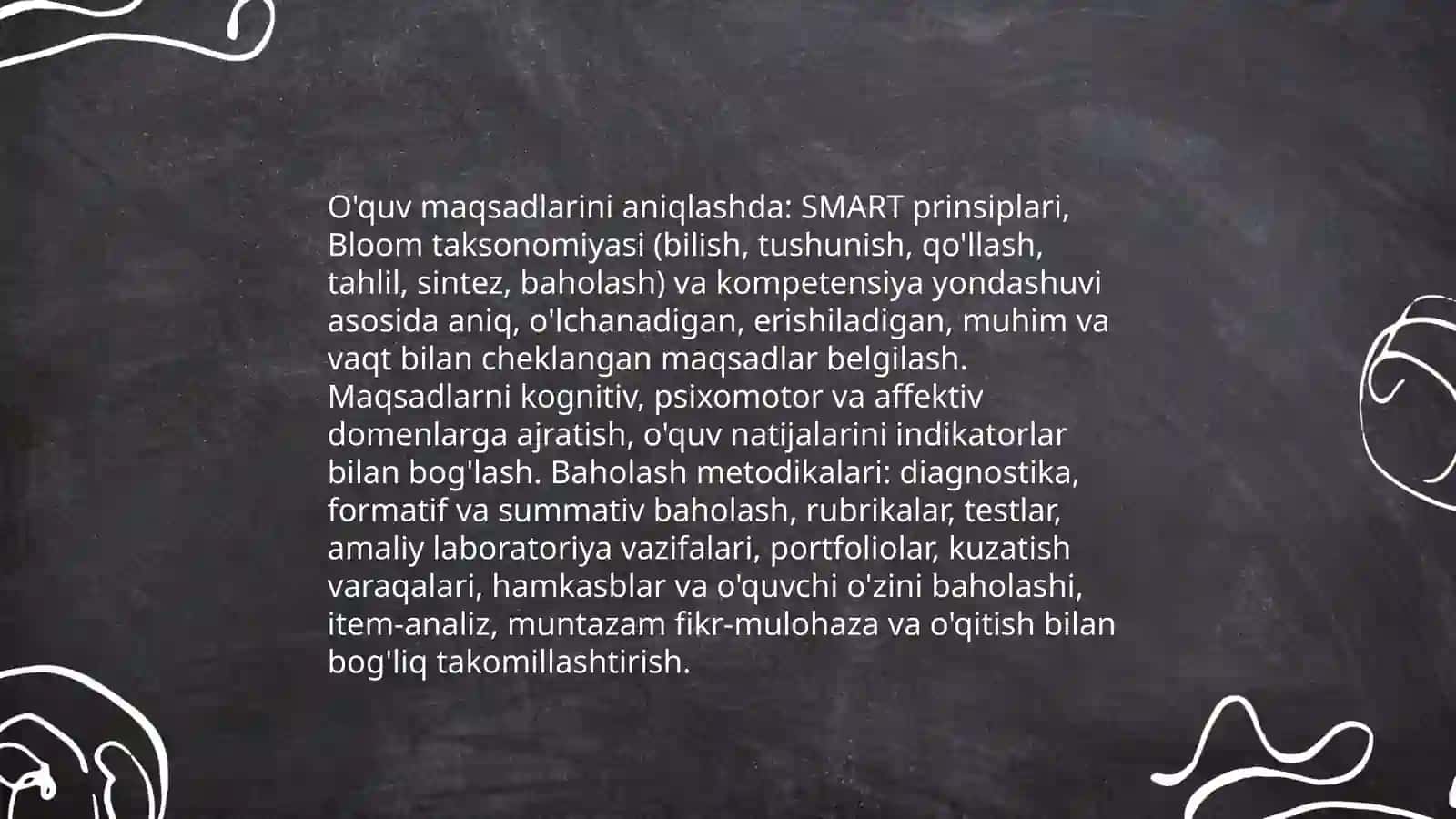 Kimyo darslarini analiz qilish va takomillashtirish metodikasi 4