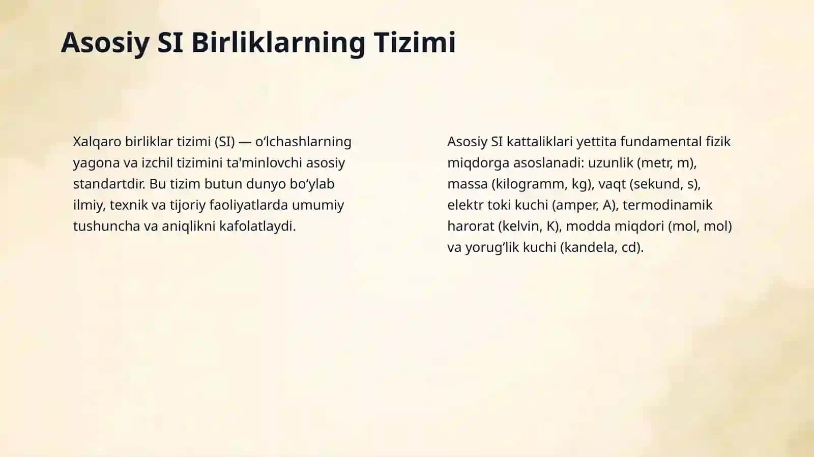 Fizik kattaliklar va ularning birliklari xatoliklar nazariyasi 4