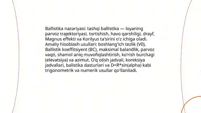 Uzoq masofada jang olib borish texnikasi 4