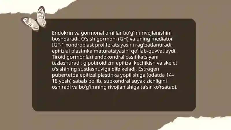 Bo'g'imlarni rivojlanishiga tashqi va ichki omillarni ta'siri 4