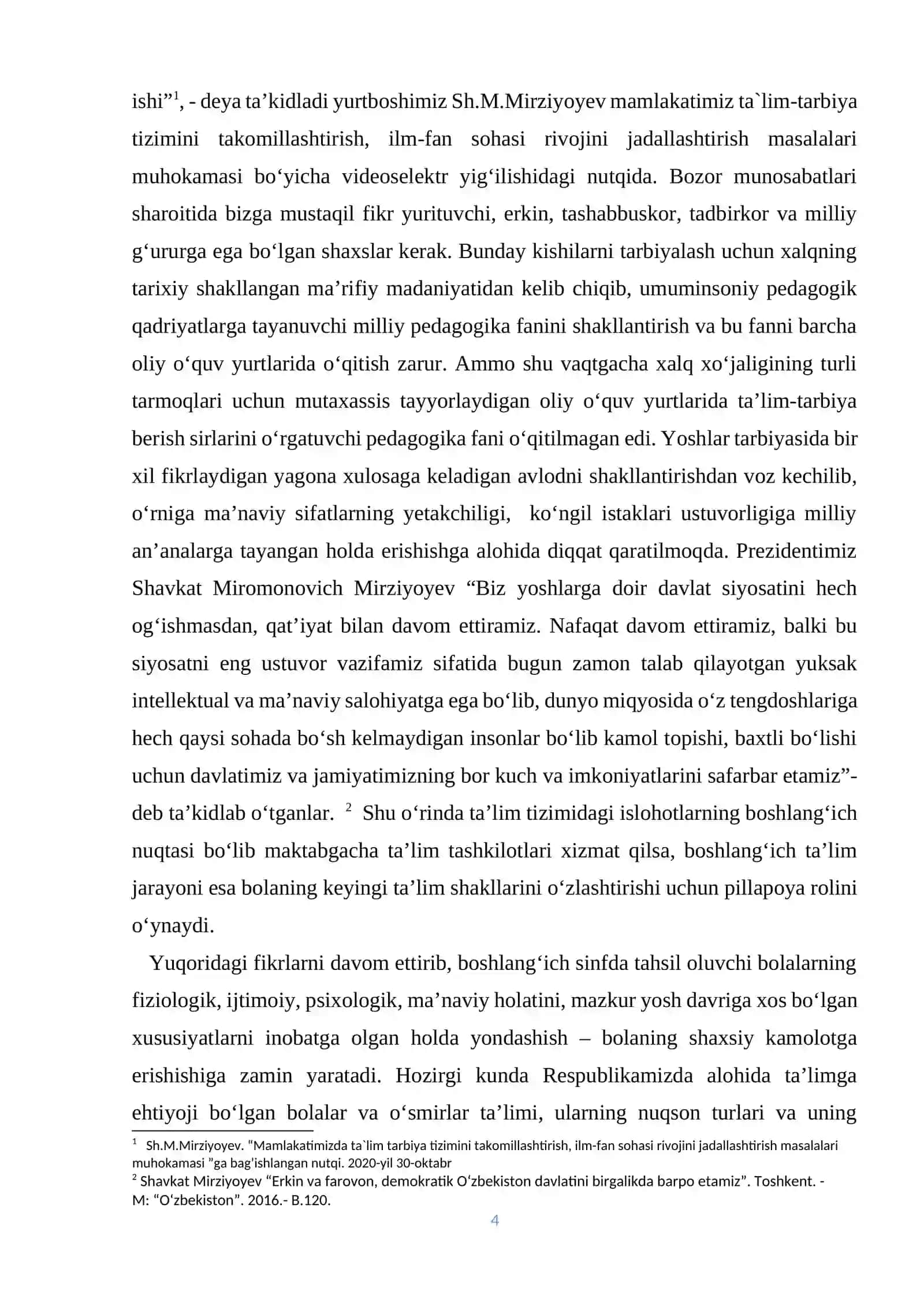 Eshitishida nuqsoni bo‘lgan bolalar shaxsi va shaxslararo munosabatlar xususiyatlarini maxsus ta’lim jarayonida rivojlantirishning o‘ziga xos xususiyatlari 4