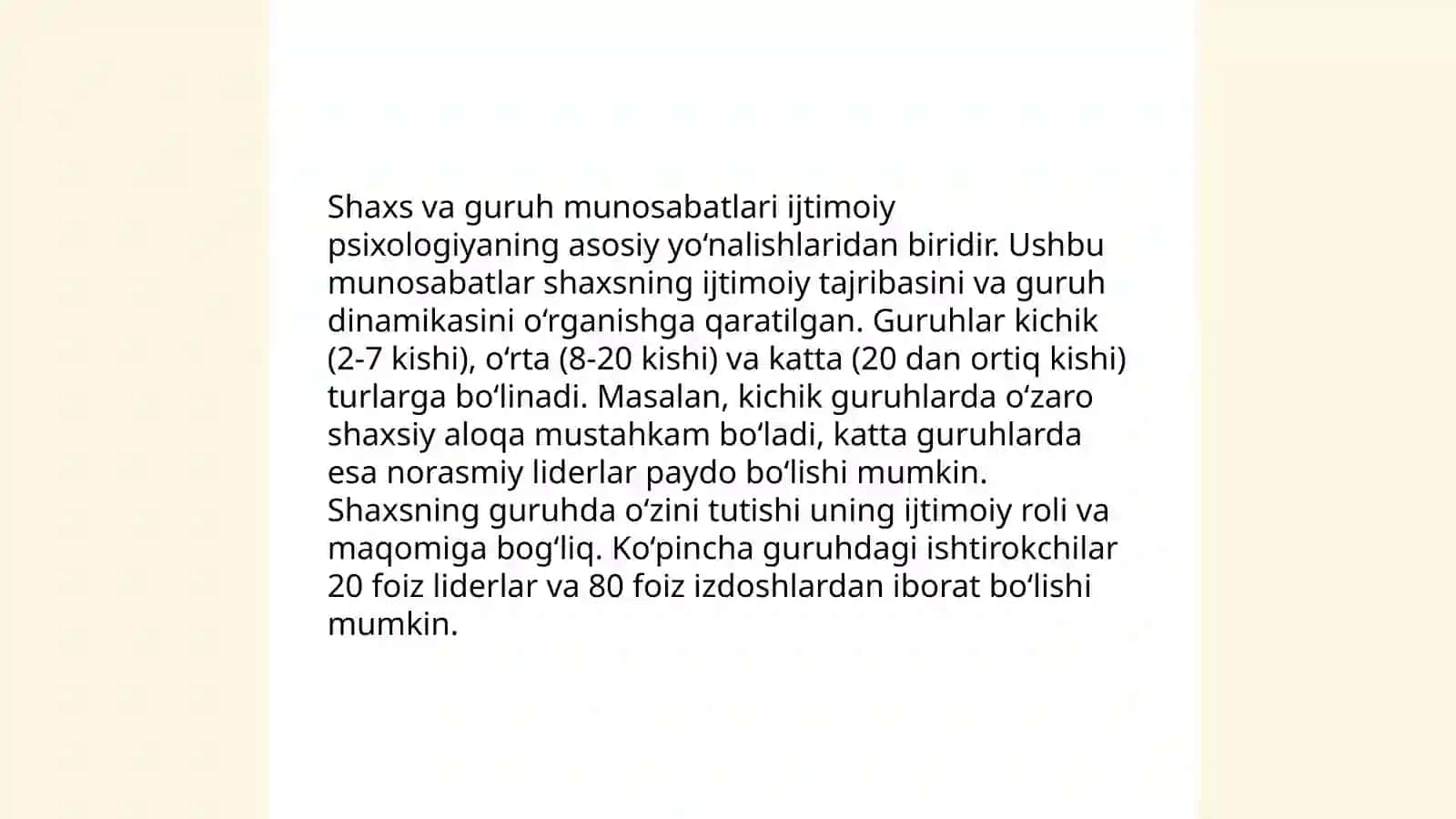 Shaxsning ijtimoiy identifikatsiyasi 4