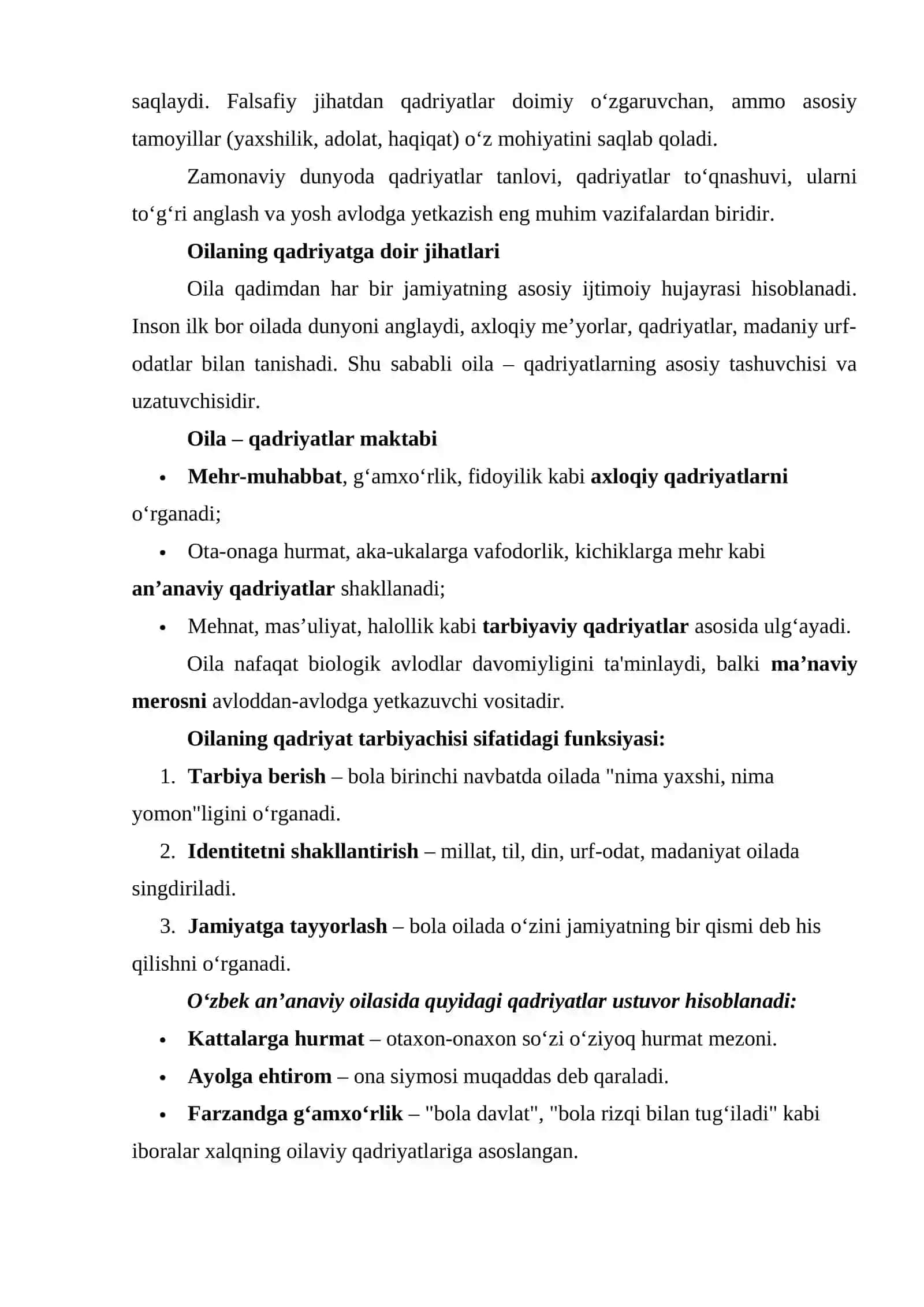QADRIYATLAR FALSAFASI (AKSIOLOGYIA) 4