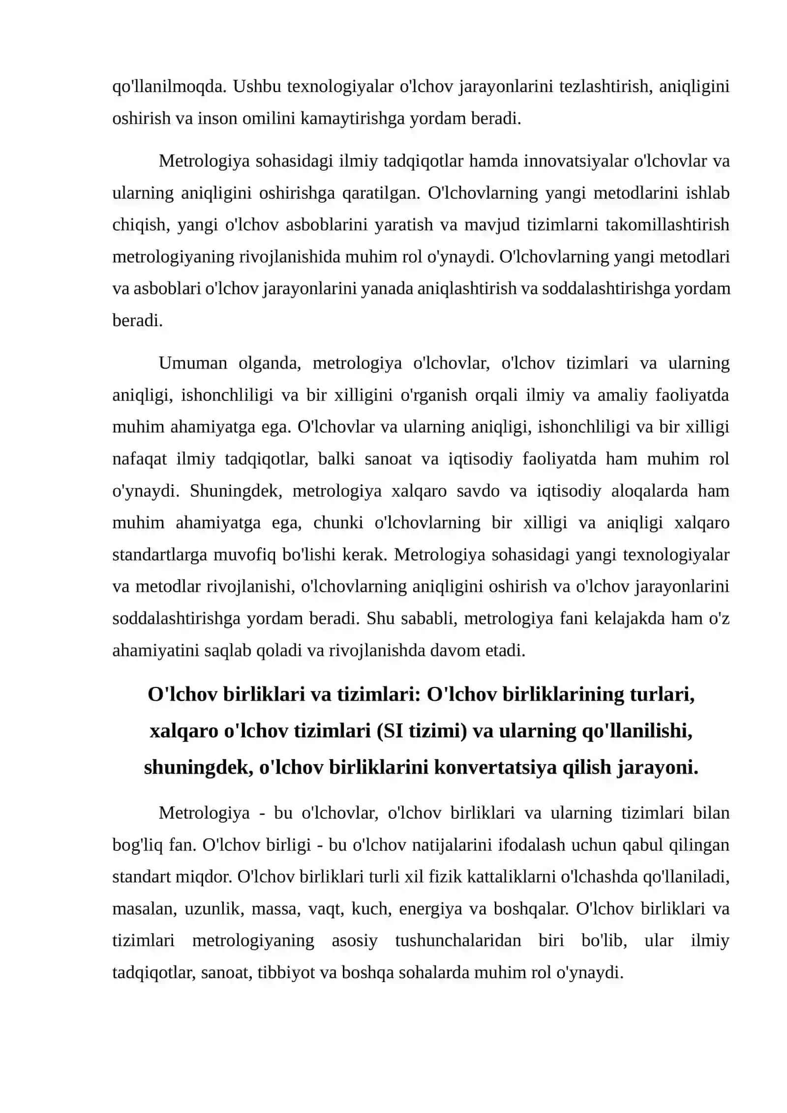 Metrologiyaning asosiy tushunchalari 4