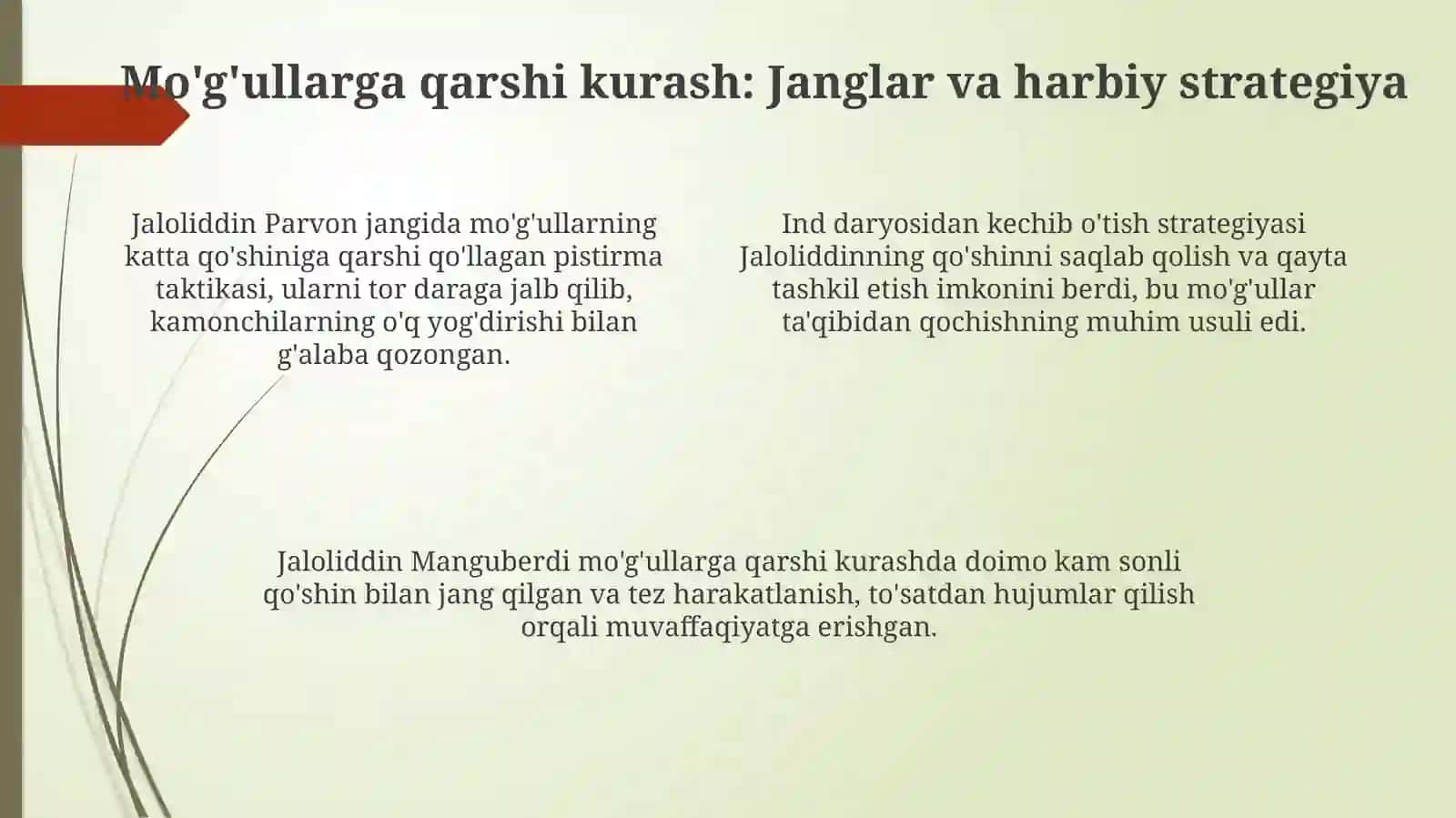 Jaloliddin Manguberdi hayoti va Xorazmshohlar imperiyasi 4