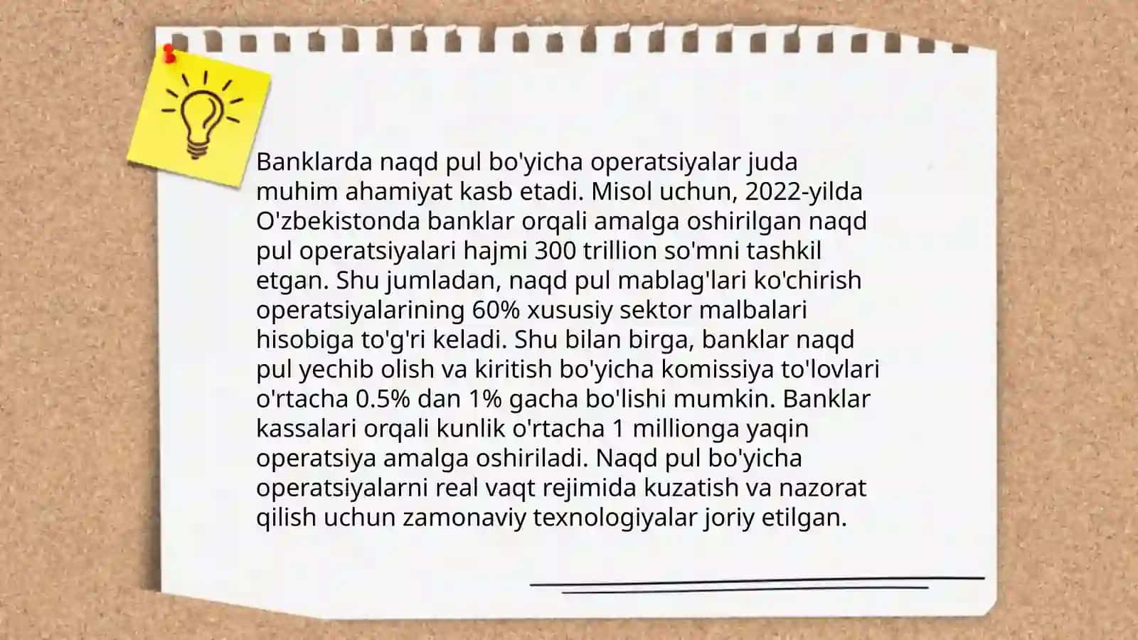 Kassaviy operatsiyalarning mohiyati va vazifalari 4
