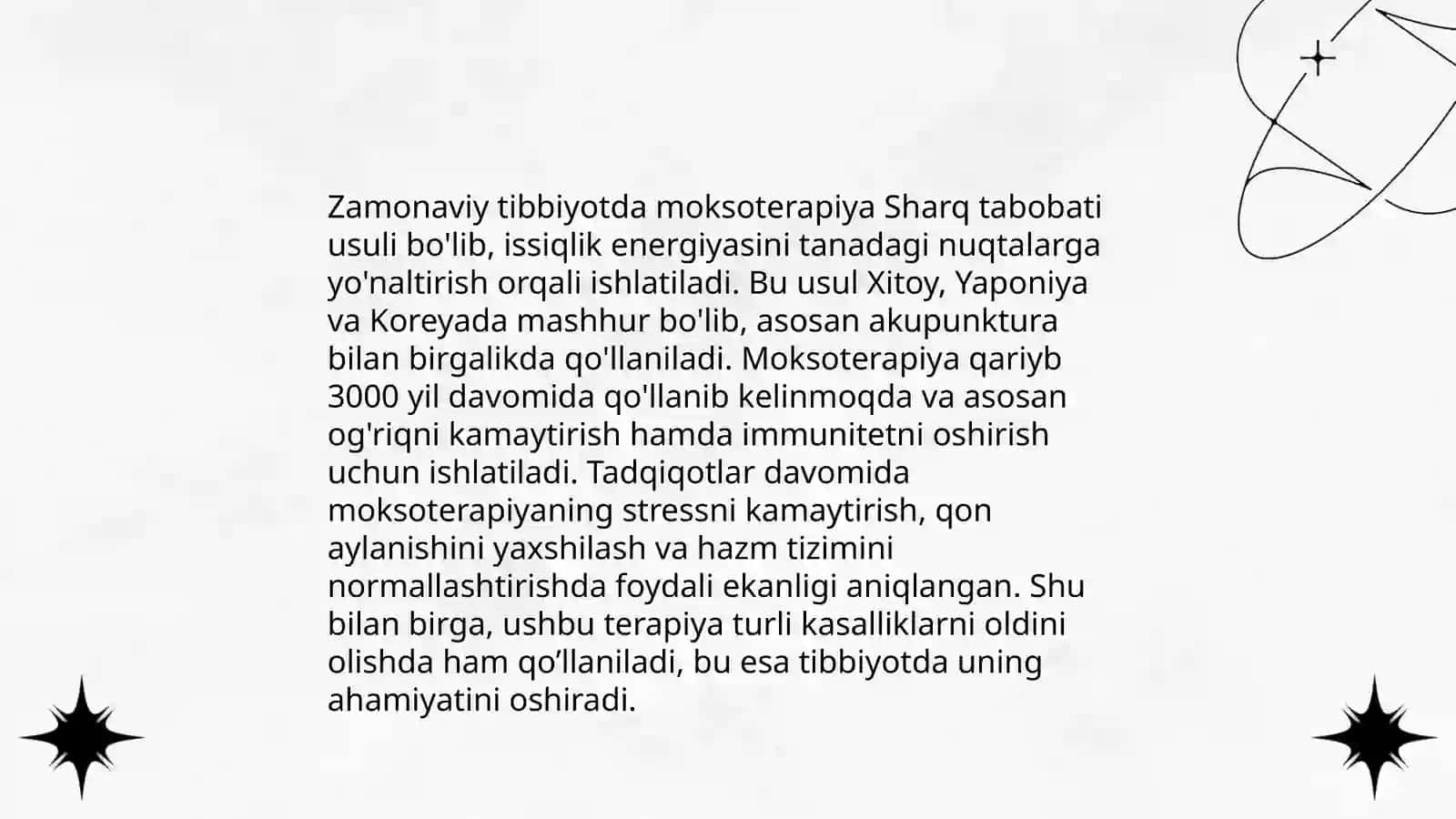 Moksoterapiyaning Zamonaviy Tibbiyotda Tutgan O'rni 4