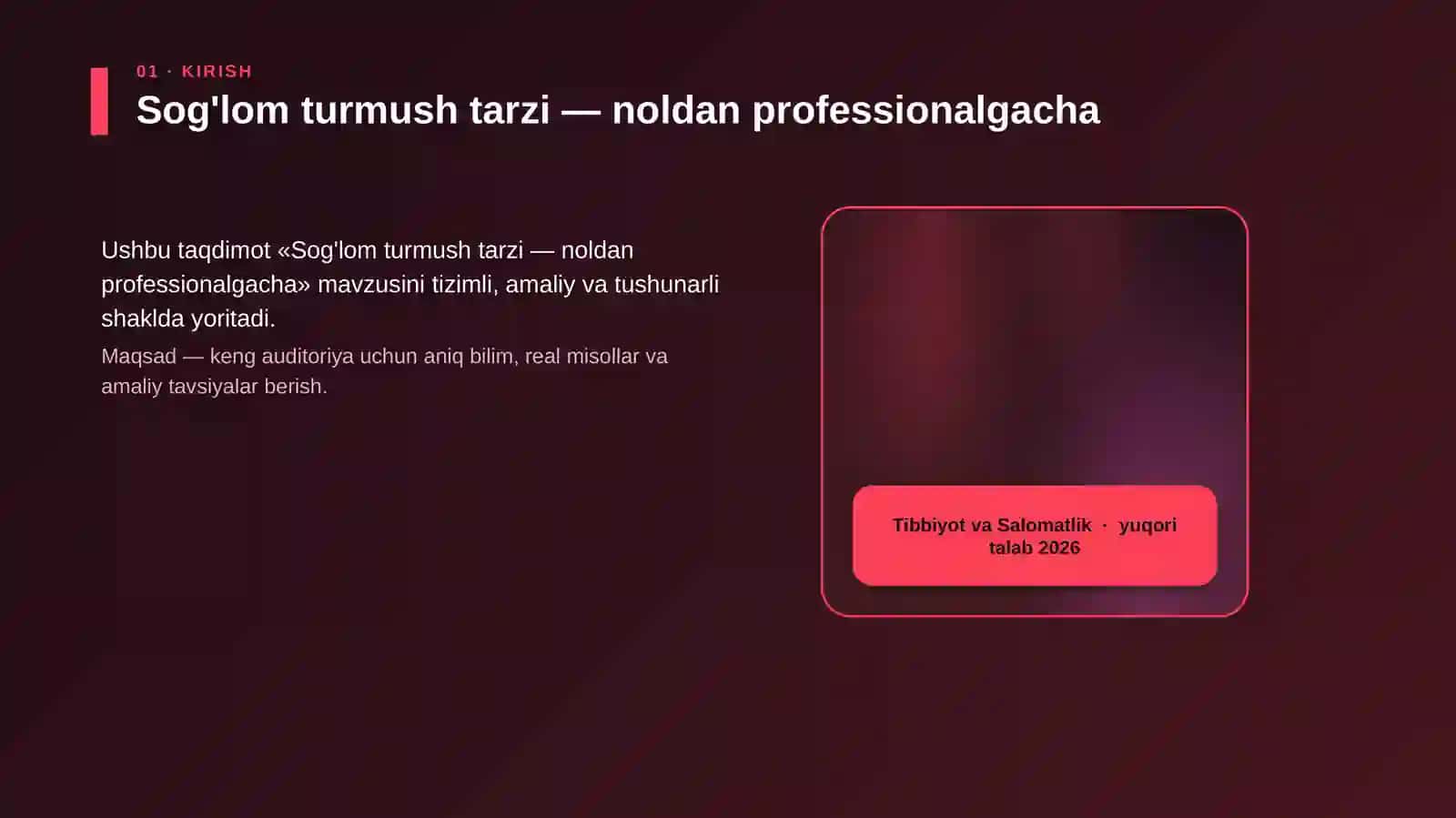 Sog'lom turmush tarzi — noldan professionalgacha 4