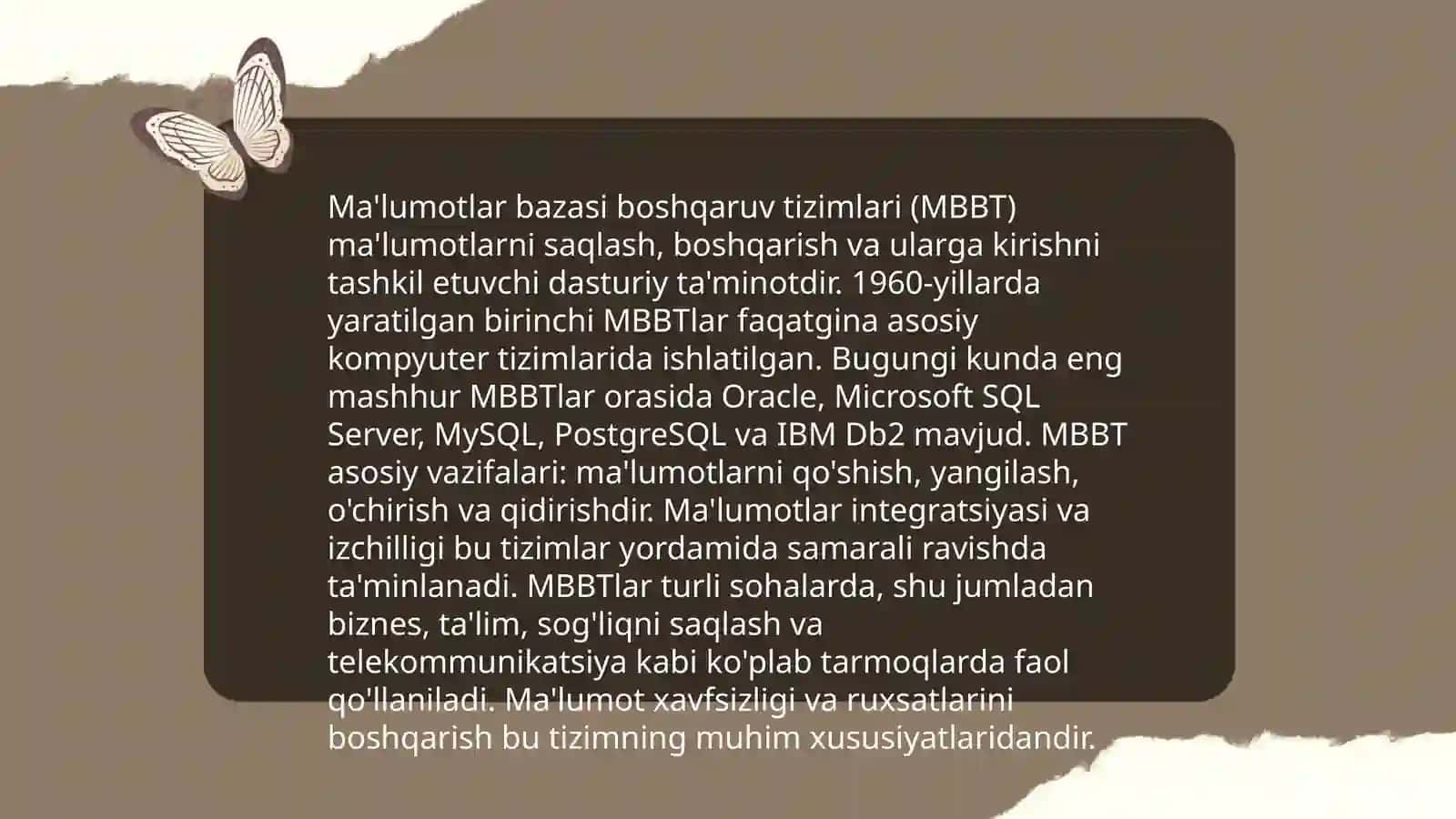 Axborot tizimlarining turlari 4