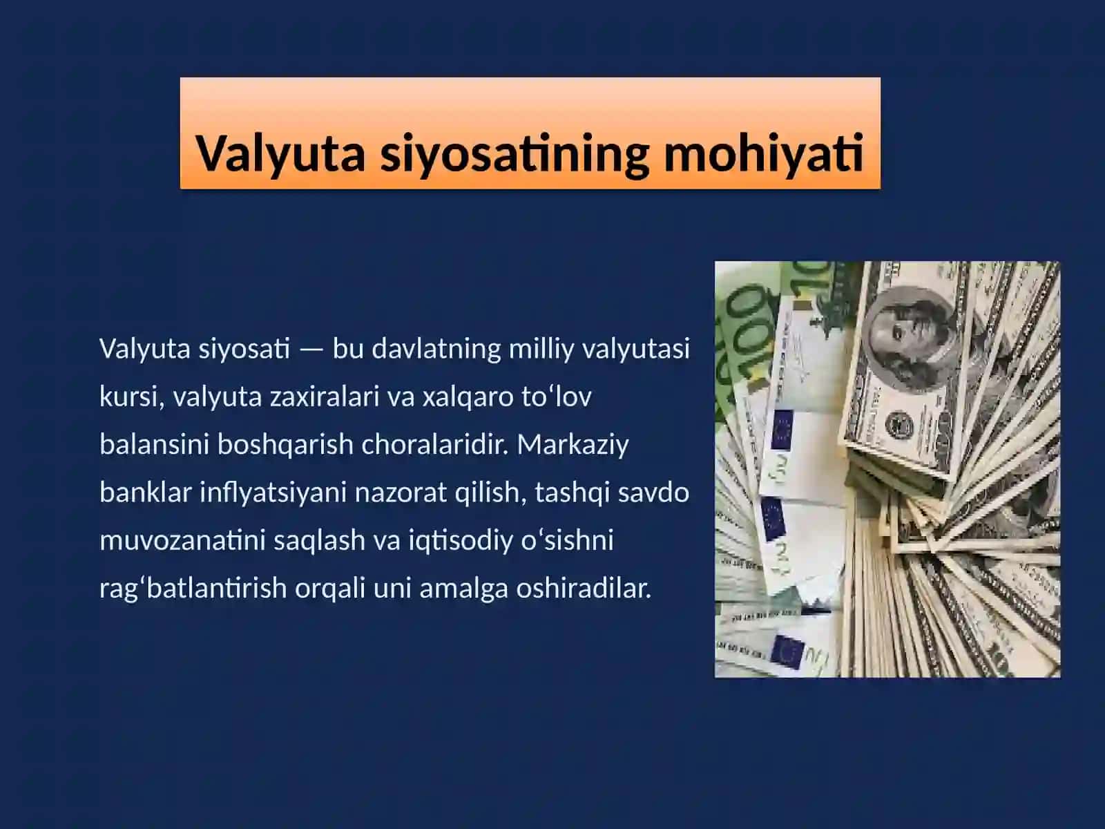 Norquvatov Zafarning xalqaro valyuta kredit munosabatlari fanidan 4
