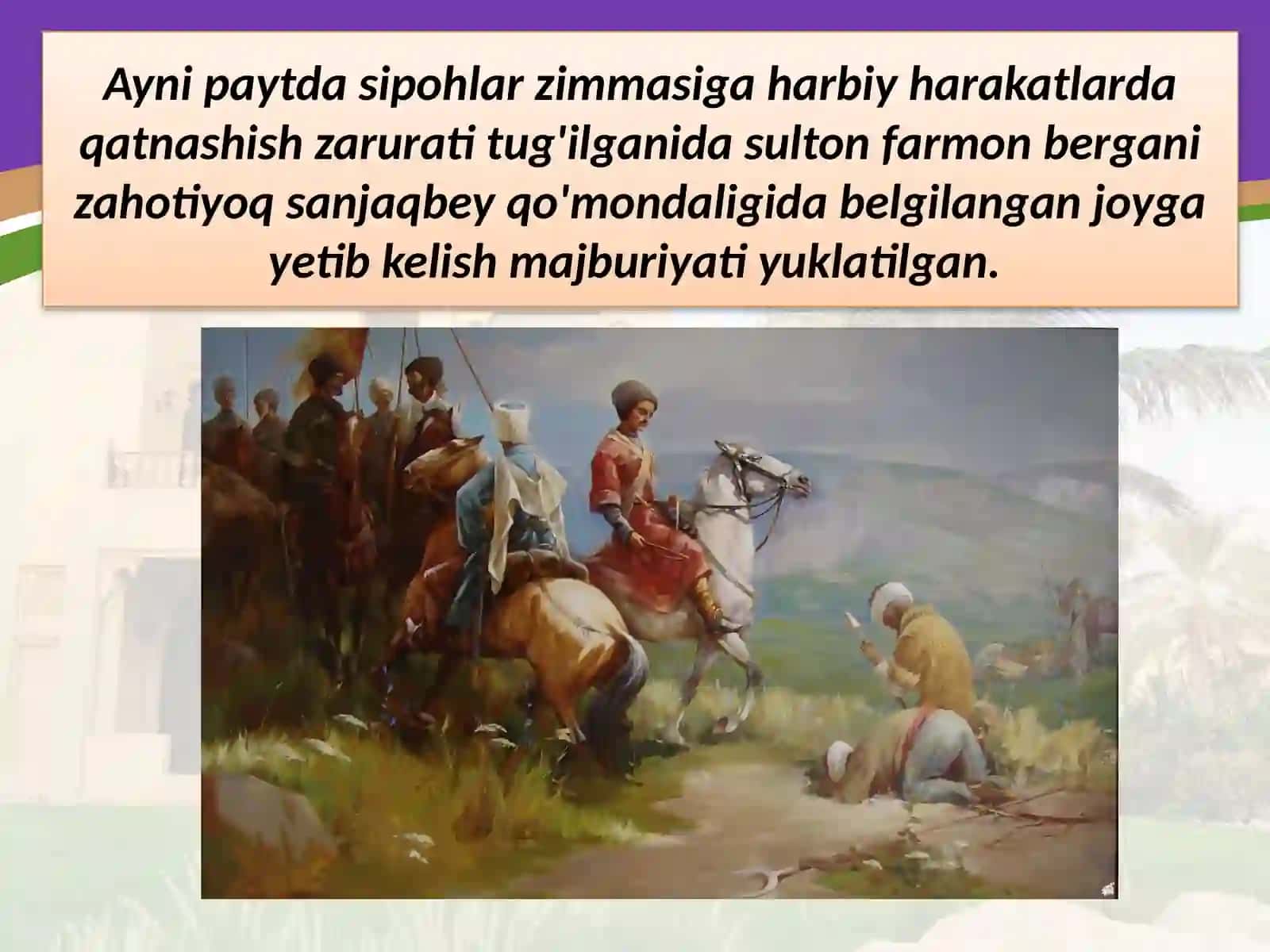 XVI - XVIII asrlarda Usmonli turklar imperiyasi 4