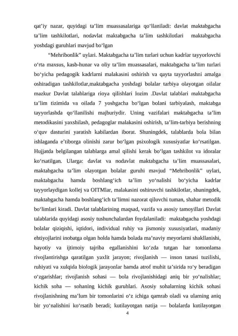 BIR YOSHGACHA BOʻLGAN BOLALARNING RIVOJLANISHI VA UNGA QOʻYILGAN PEDAGOGIK TALABLAR 4