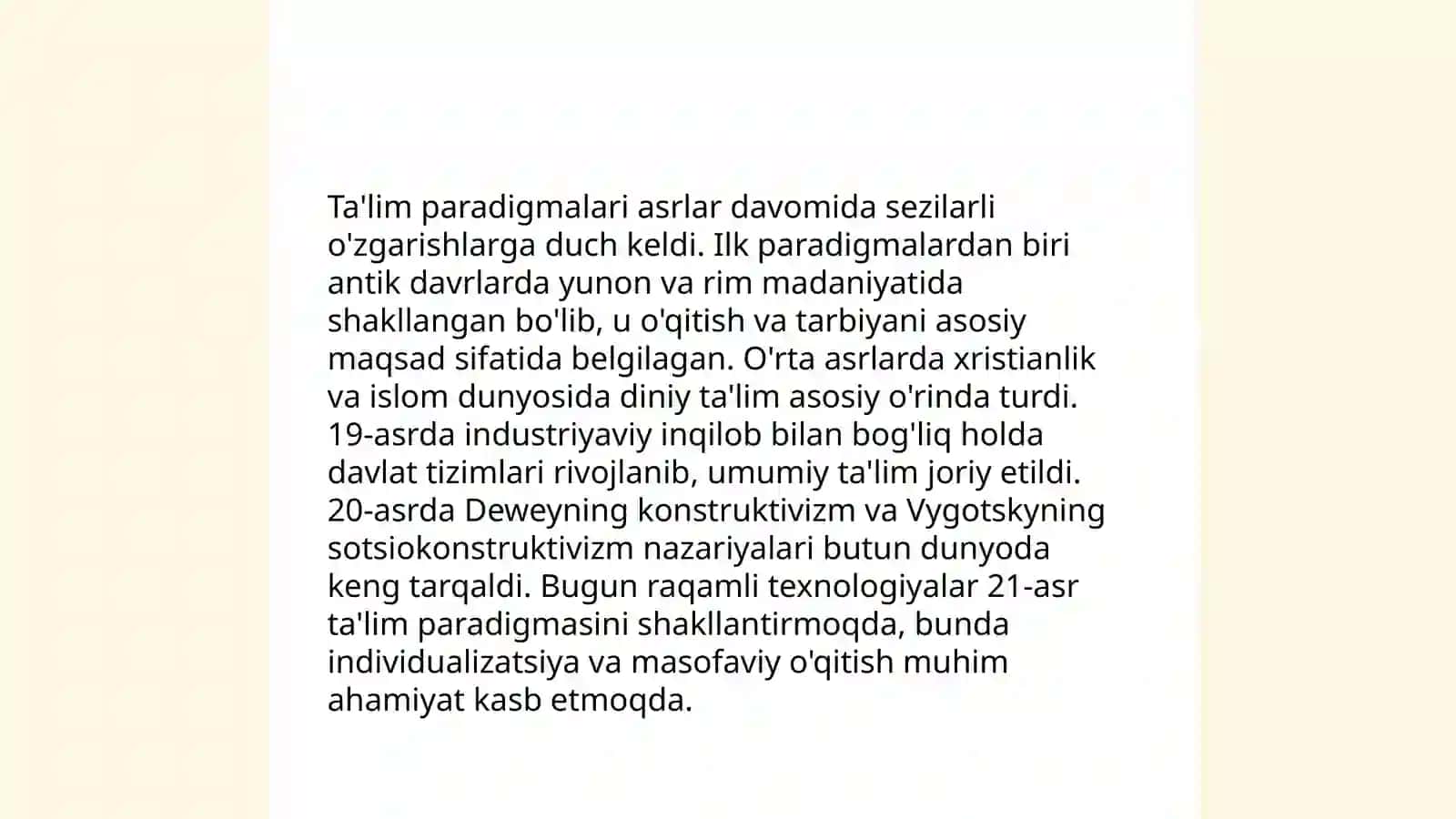 Ta'limning nazariyasi va metodologiyasi 4