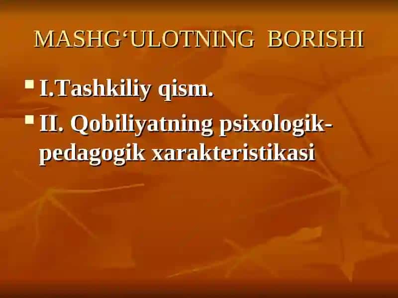 O’QITUVCHI FAOLIYATIDA PEDAGOGIK QOBILIYAT 4