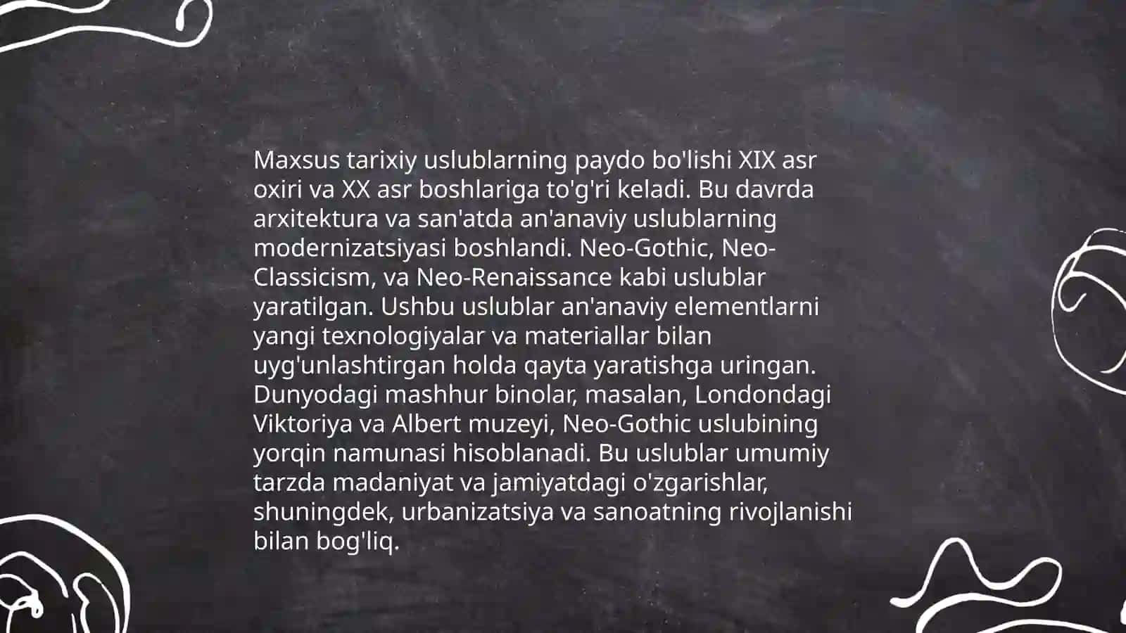 Maxsus tarixiy uslublar 4