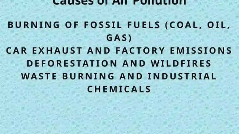 Two Global Problems — Air Pollution and Global Warming 4