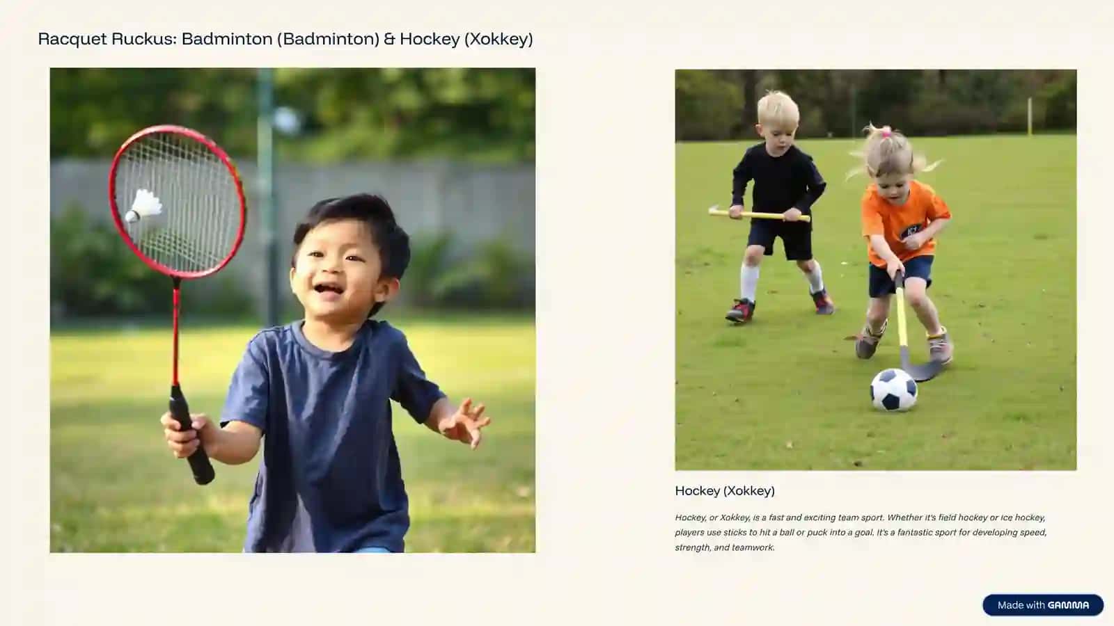Let's Play Sports! 4