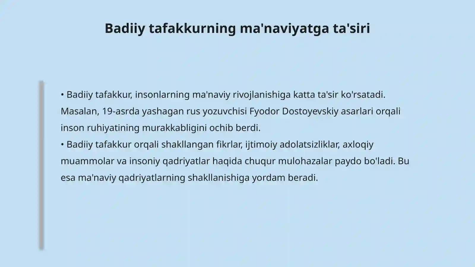 MA’NAVIYATNING YUKSALISHIDA BADIIY ONG VA TAFAKKUR 4