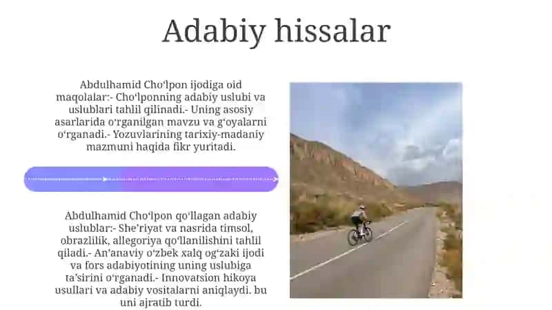 Abdulhamid Choʻlpon Ijodi Haqidagi Maqolalar Bilan Ishlash 4