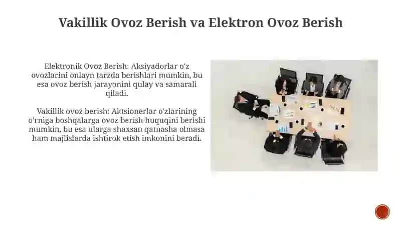 Aksionerlar Umumiy Yig'ilishini Tashkil Etish 4