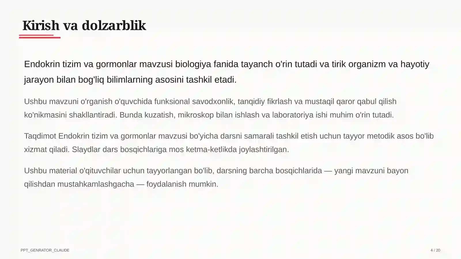 Endokrin tizim va gormonlar (8-sinf) 4