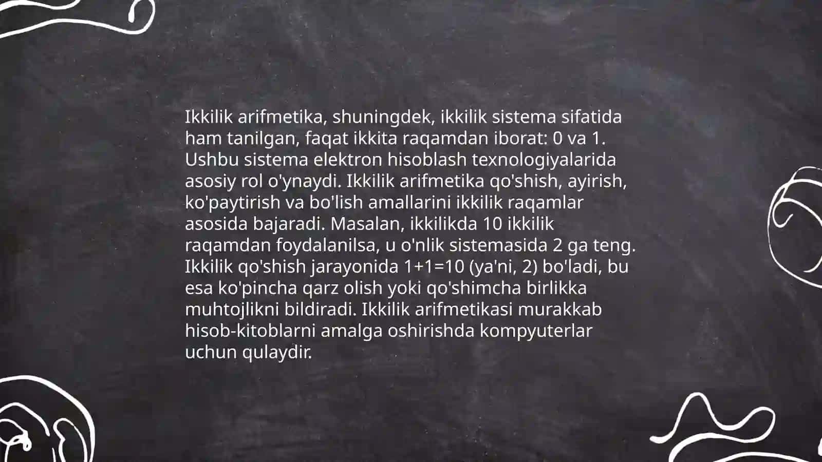 Binary algoritmi 4