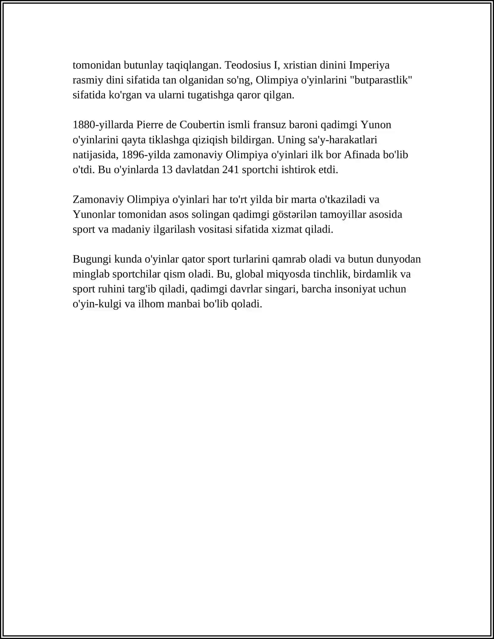 SPORT TARIXI 4