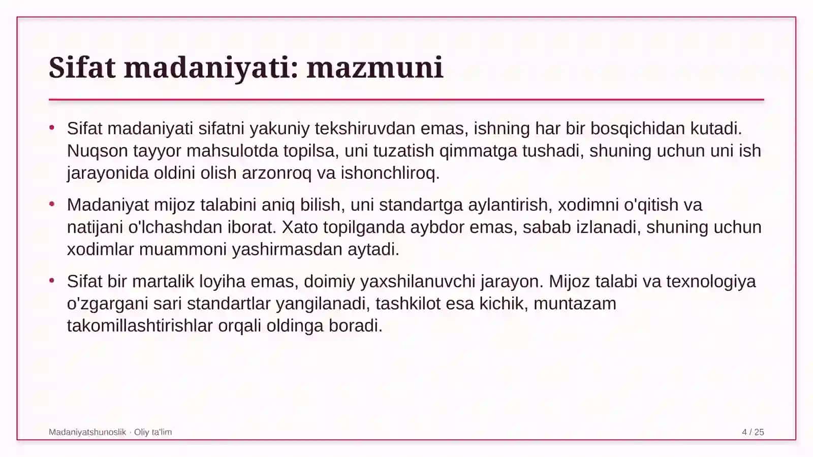 Dorixonalar misolida: mohiyati, bosqichlari, usullari va ko'rsatkichlari 4