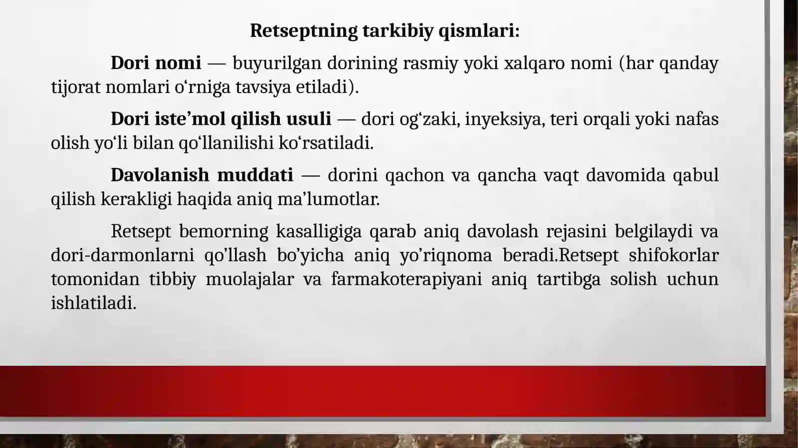 Retsept tarixi 4