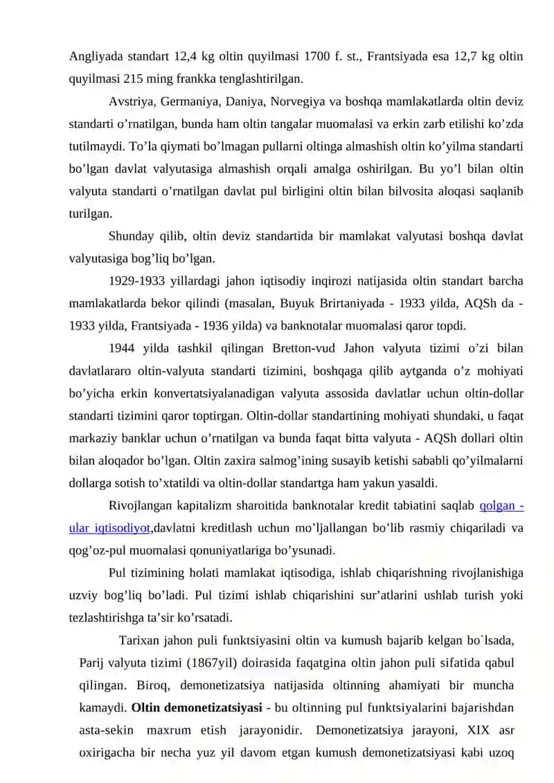 Pul tizimi 4