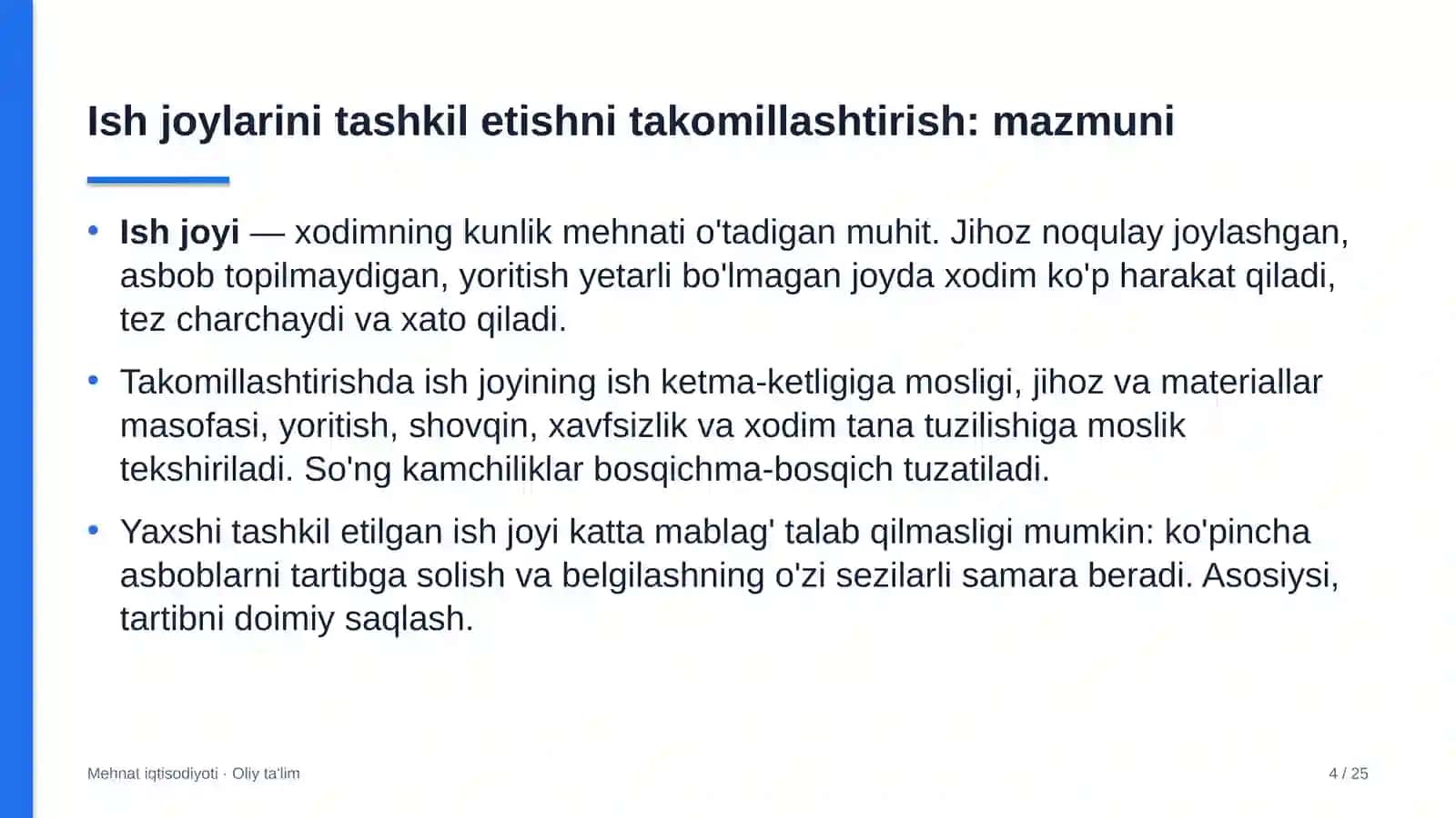 silga qarshi kurash dispanserlarida ish joylarini tashkil etishni takomillashtirish 9953 4