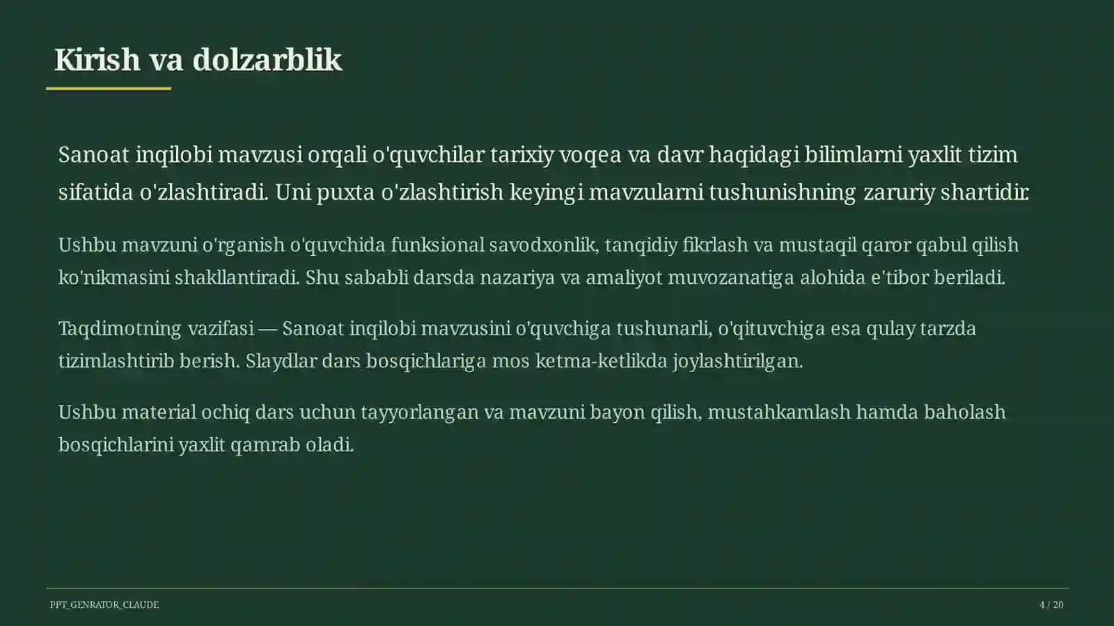 Sanoat inqilobi (9-sinf) 4