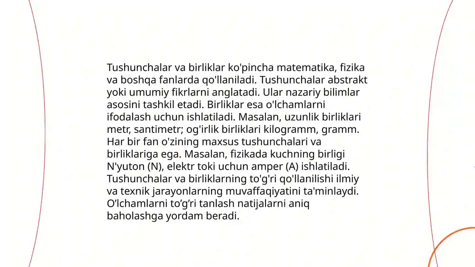 Ona tilida gap boʻlaklari sanalmaydigan birliklar 4