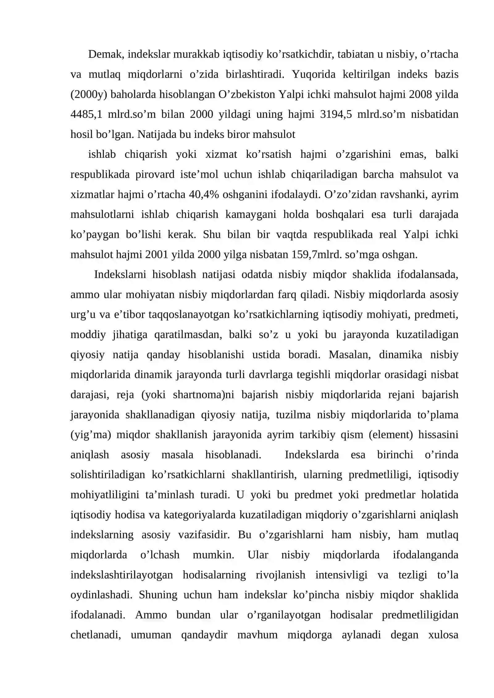 Iqtisоdiy indekslаrning turlаri vа tаsnifi 4