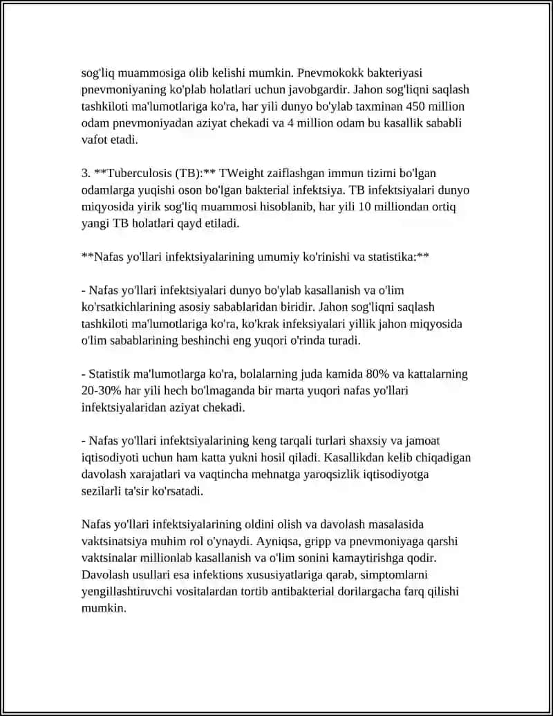 NAFAS YO'LLARI INFEKSIYALARI QIZAMIQ SUVCHECHAK SKARLATINA 4
