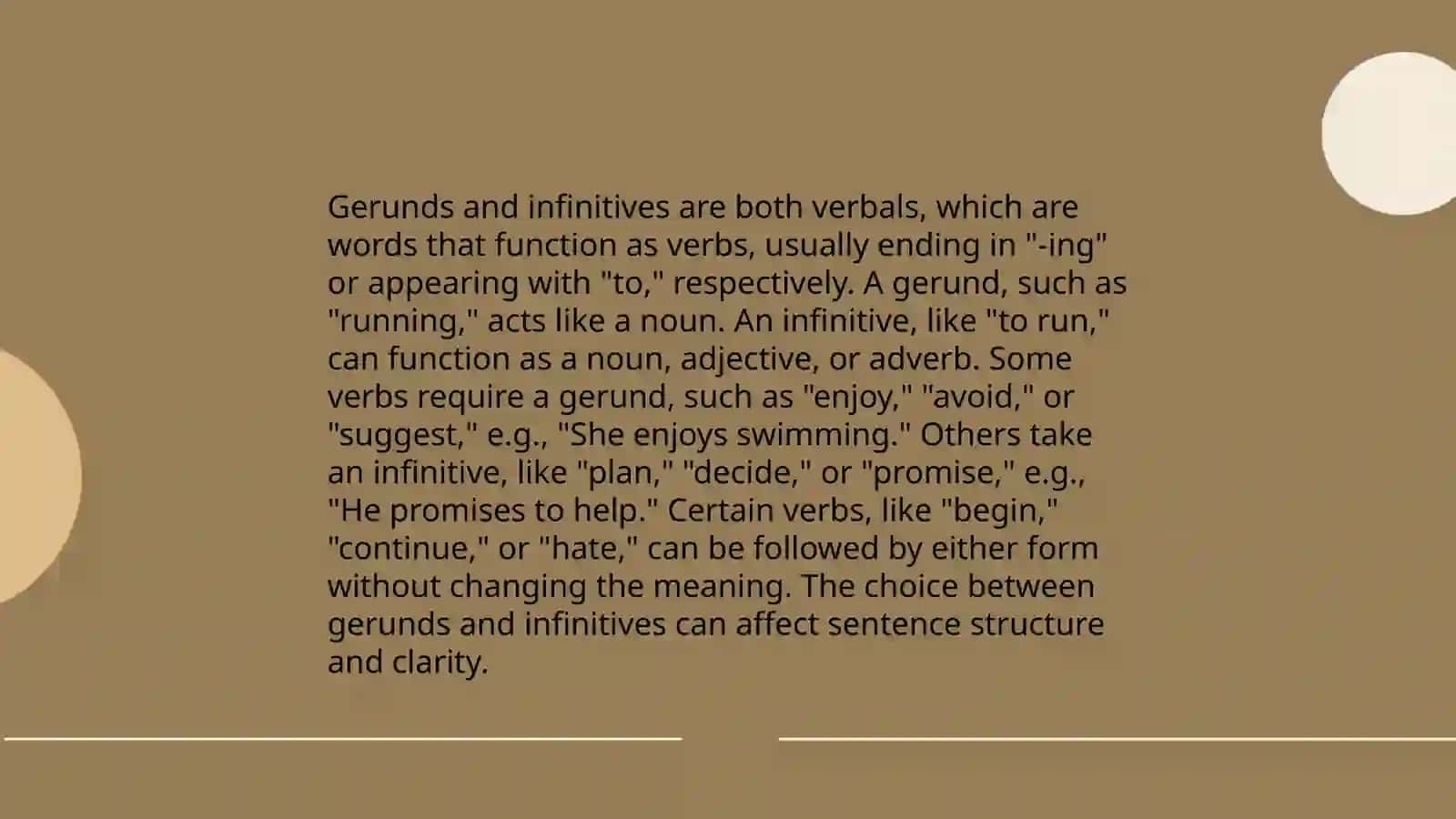 The Gerund 4