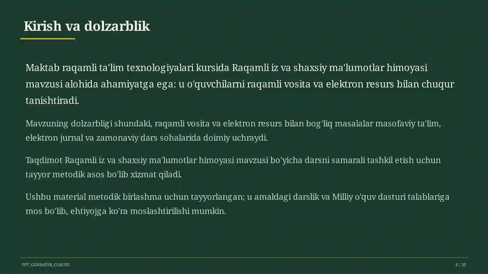 Raqamli iz va shaxsiy ma'lumotlar himoyasi 4