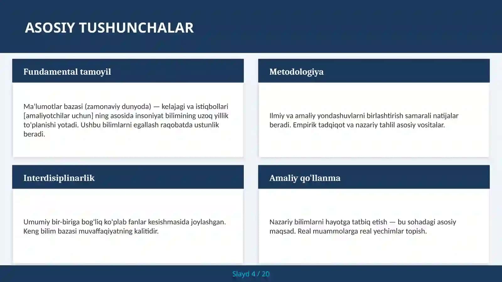 MA'LUMOTLAR BAZASI (ZAMONAVIY DUNYODA) — KELAJAGI VA ISTIQBOLLARI [AMALIYOTCHILAR UCHUN] 4