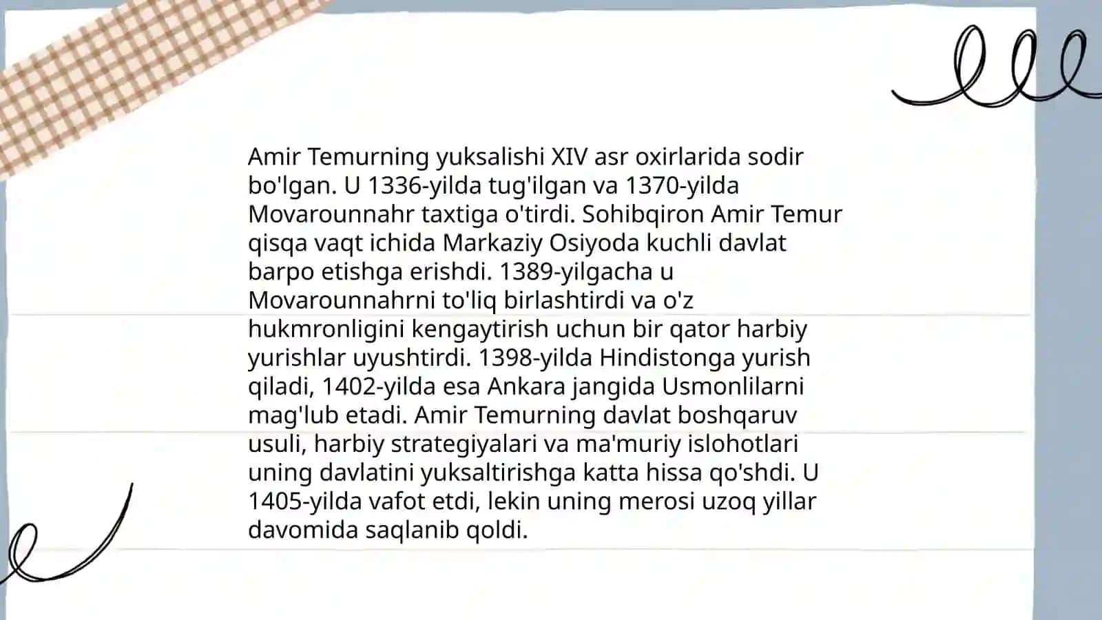 Amir Temur 4