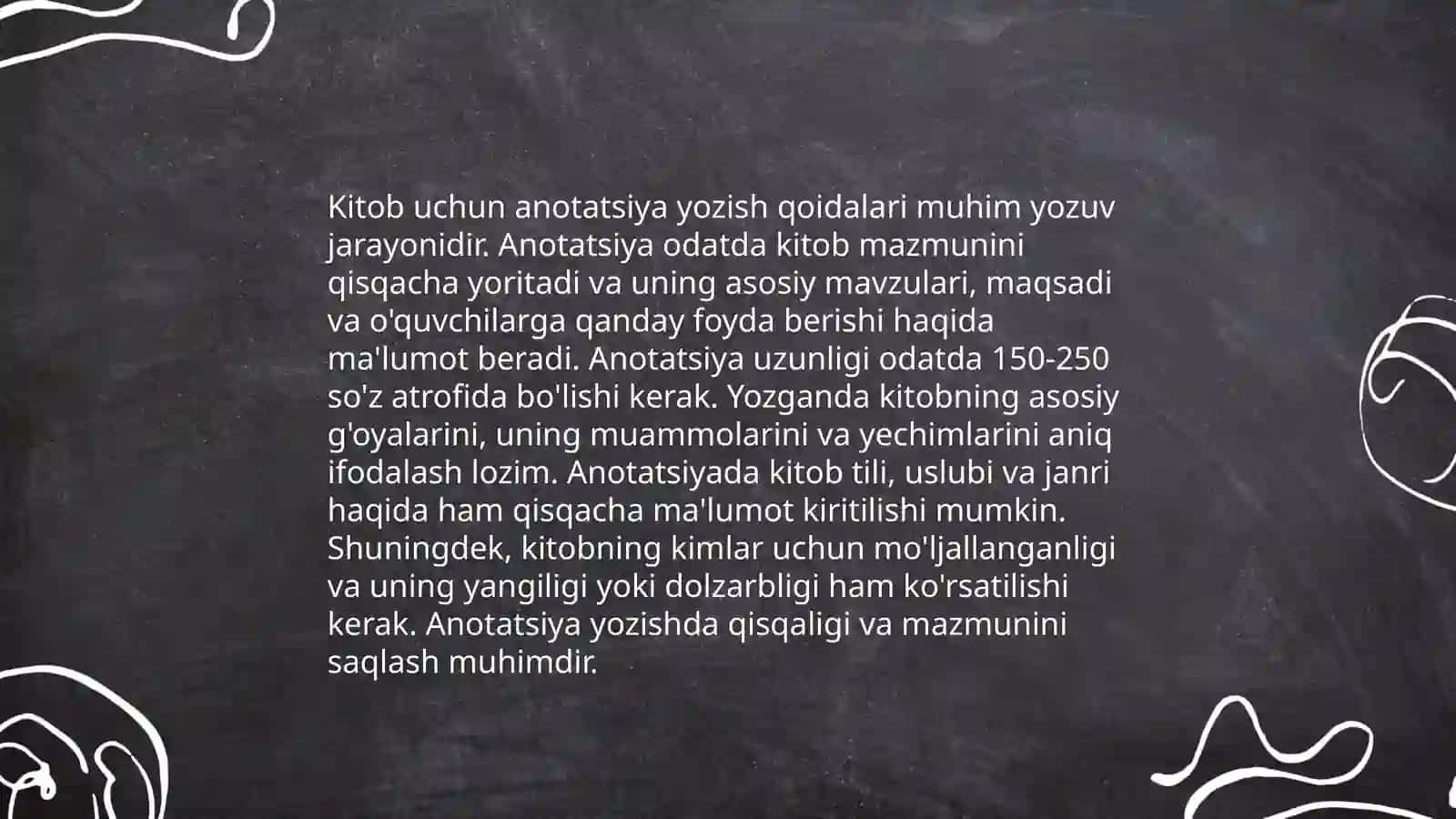 Annotasiya yozish 4