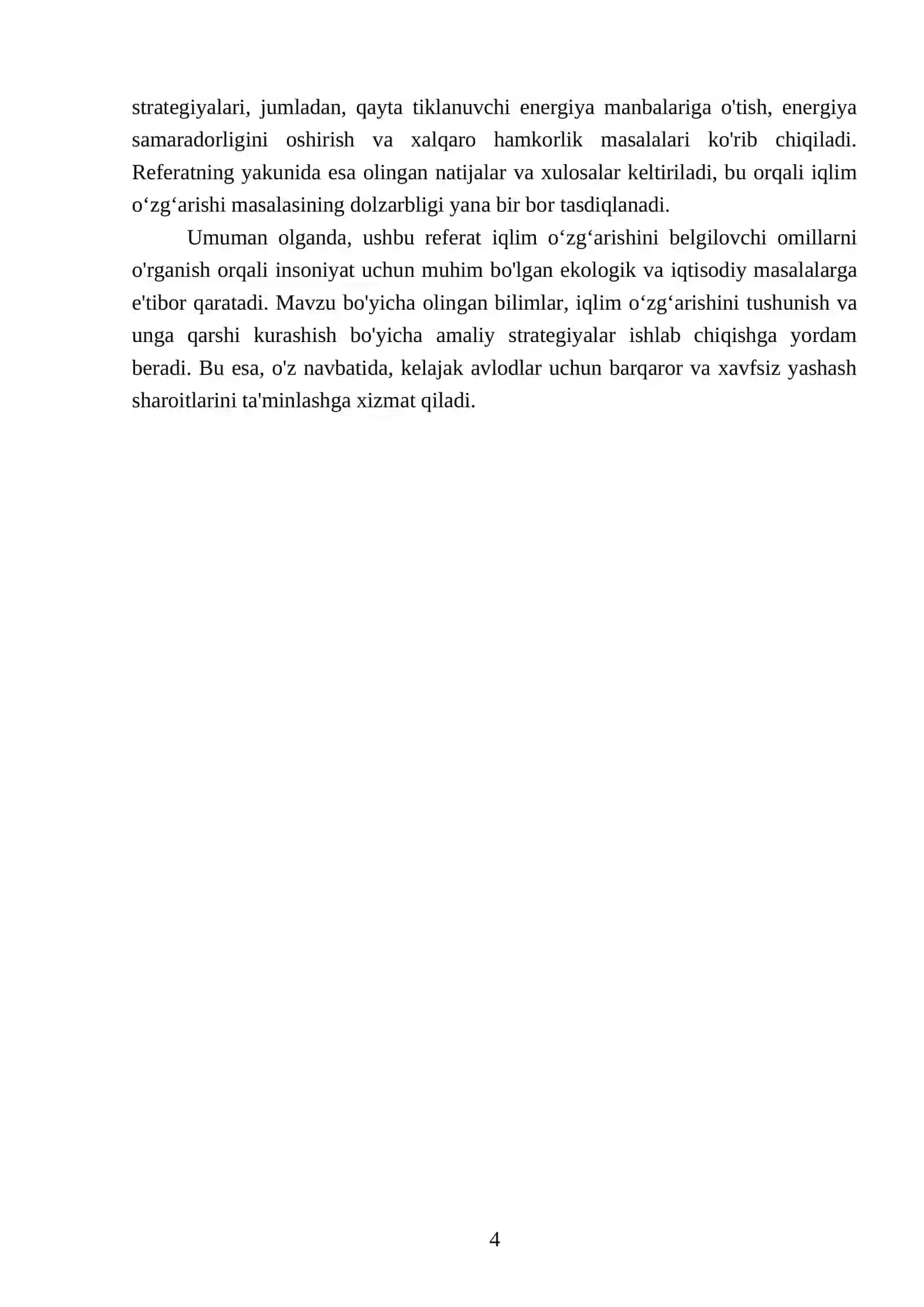 Iqlim oʻzgarrishini belgilovchi omillar 4