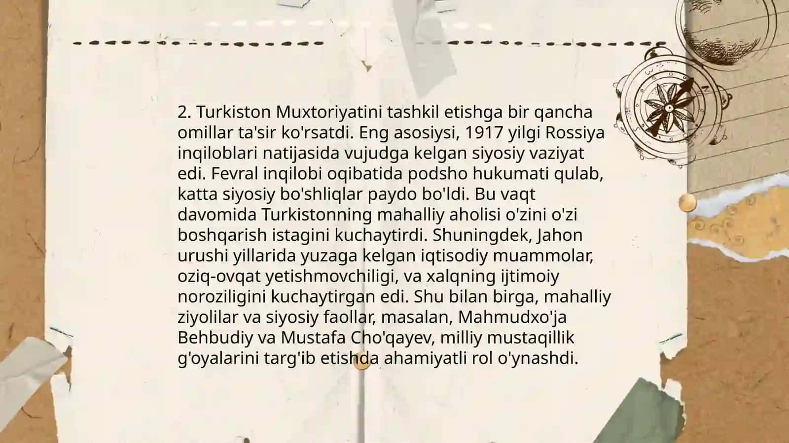 Turkiston Muxtoriyatining tashkil topishi va boshqaruv tizimi 4