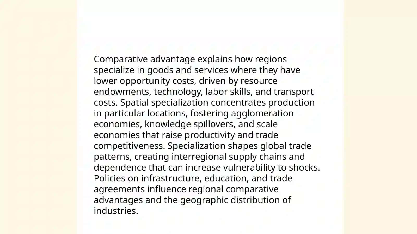 Economic Geography: Global Trade And Markets 4
