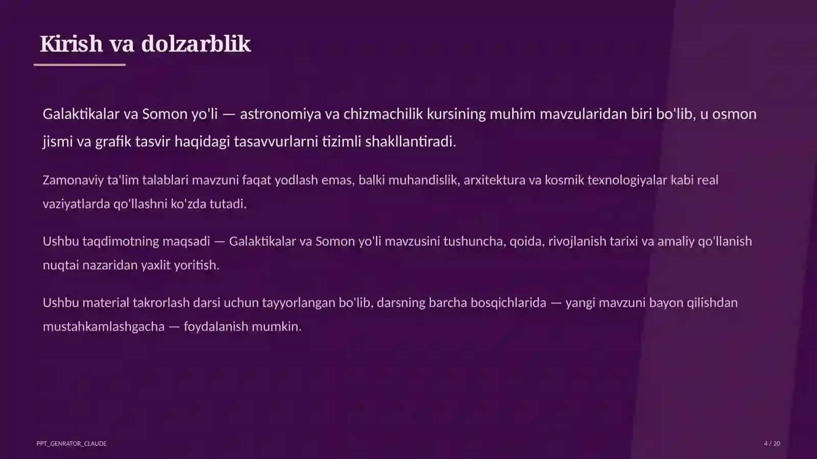 Galaktikalar va Somon yo'li (11-sinf) 4