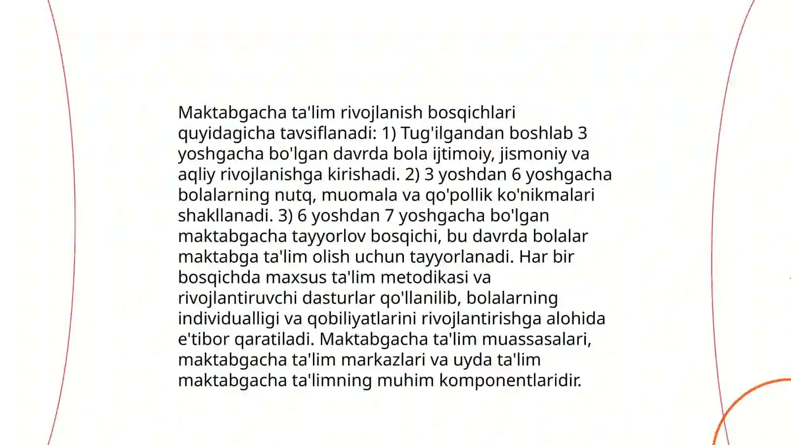 Ilk bolalik davrining psixologik o'zgarishlari 4