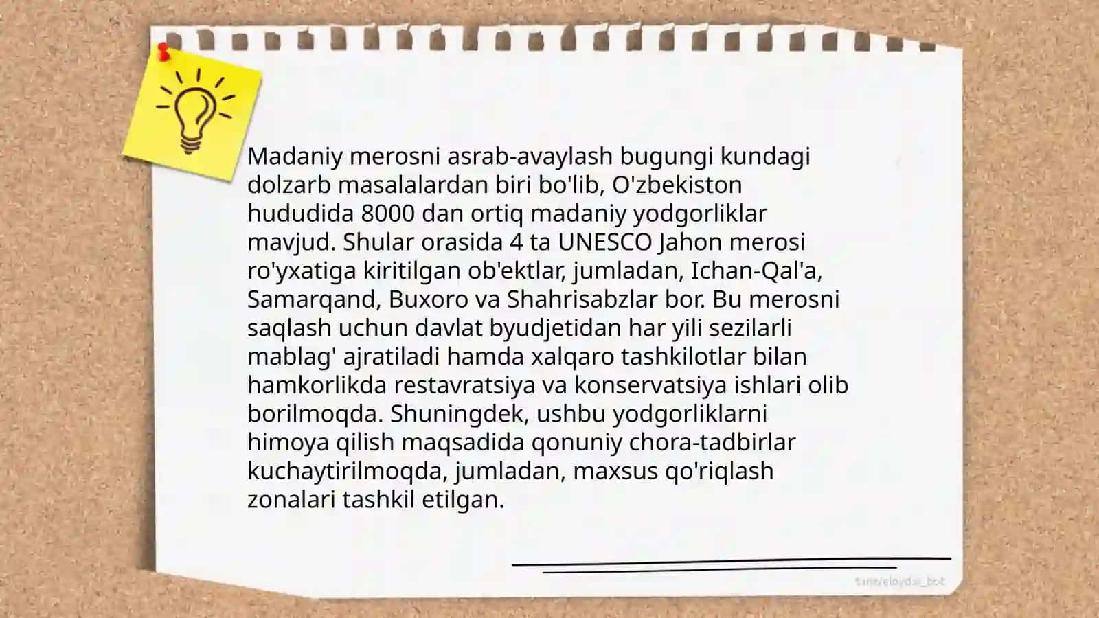 Oʻzbekistondagi ma'naviy va madaniy taraqqiyot 4