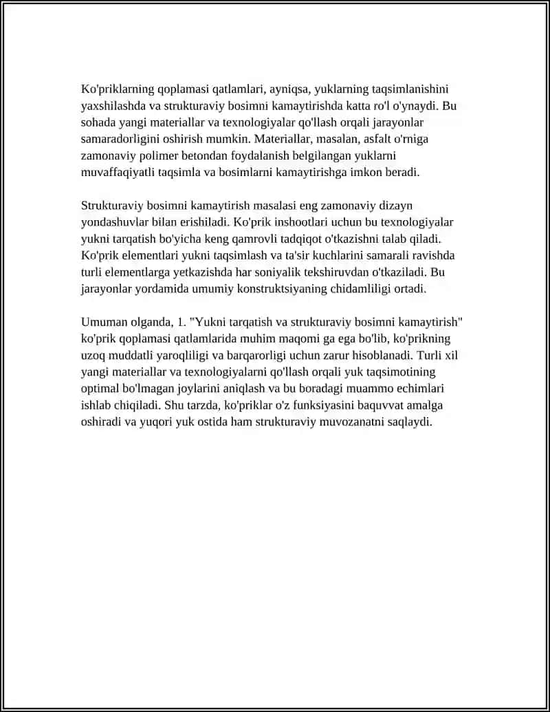 KO‘PRIK QOPLAMASI QATLAMLARI VAZIFALARI 4