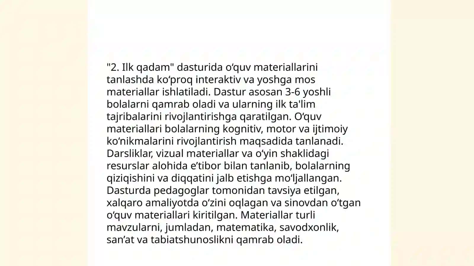 Uroqova Sevinchning taqdimoti 4