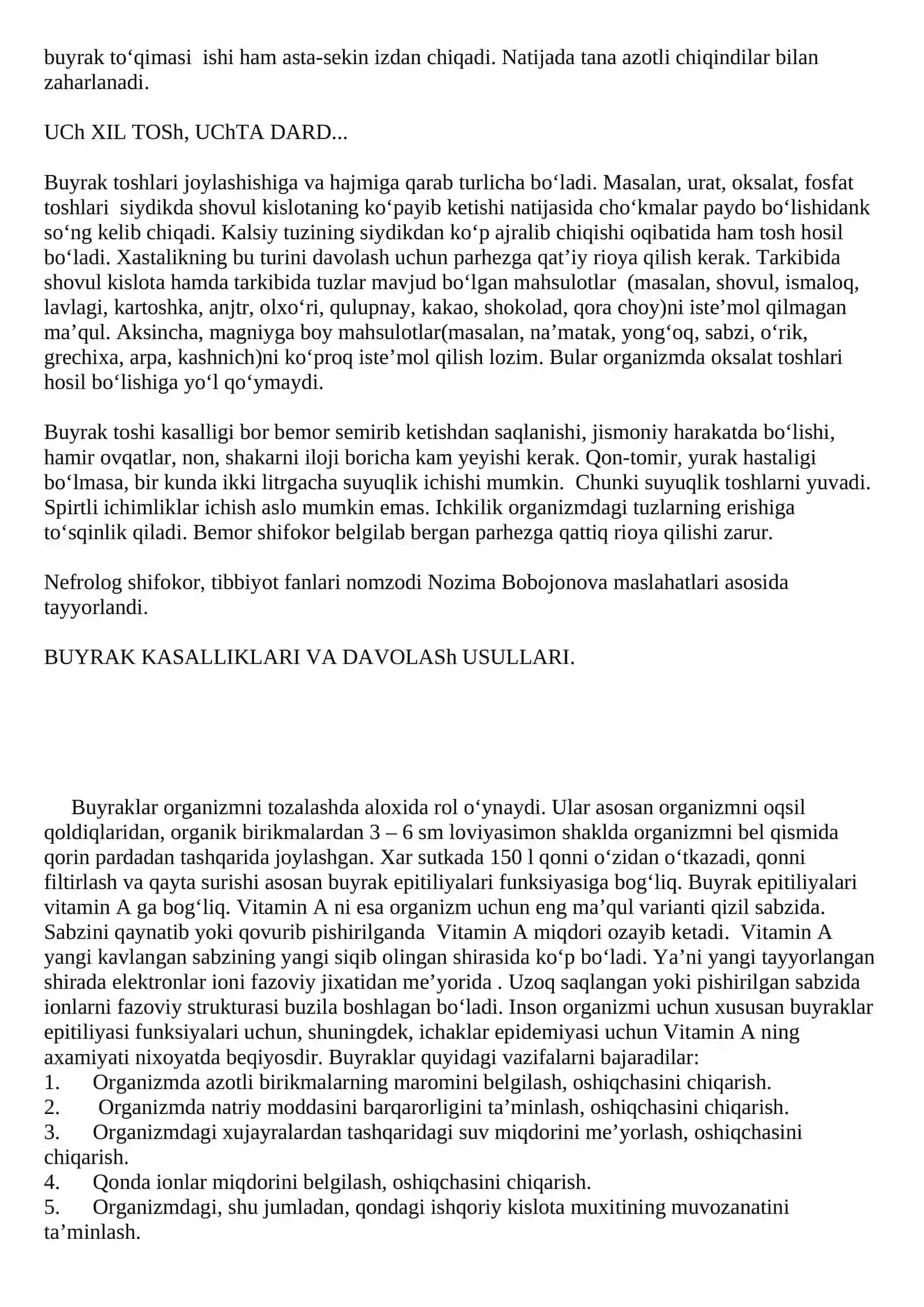 Buyrak kasalliklari 4